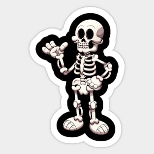 Skeleton Sticker